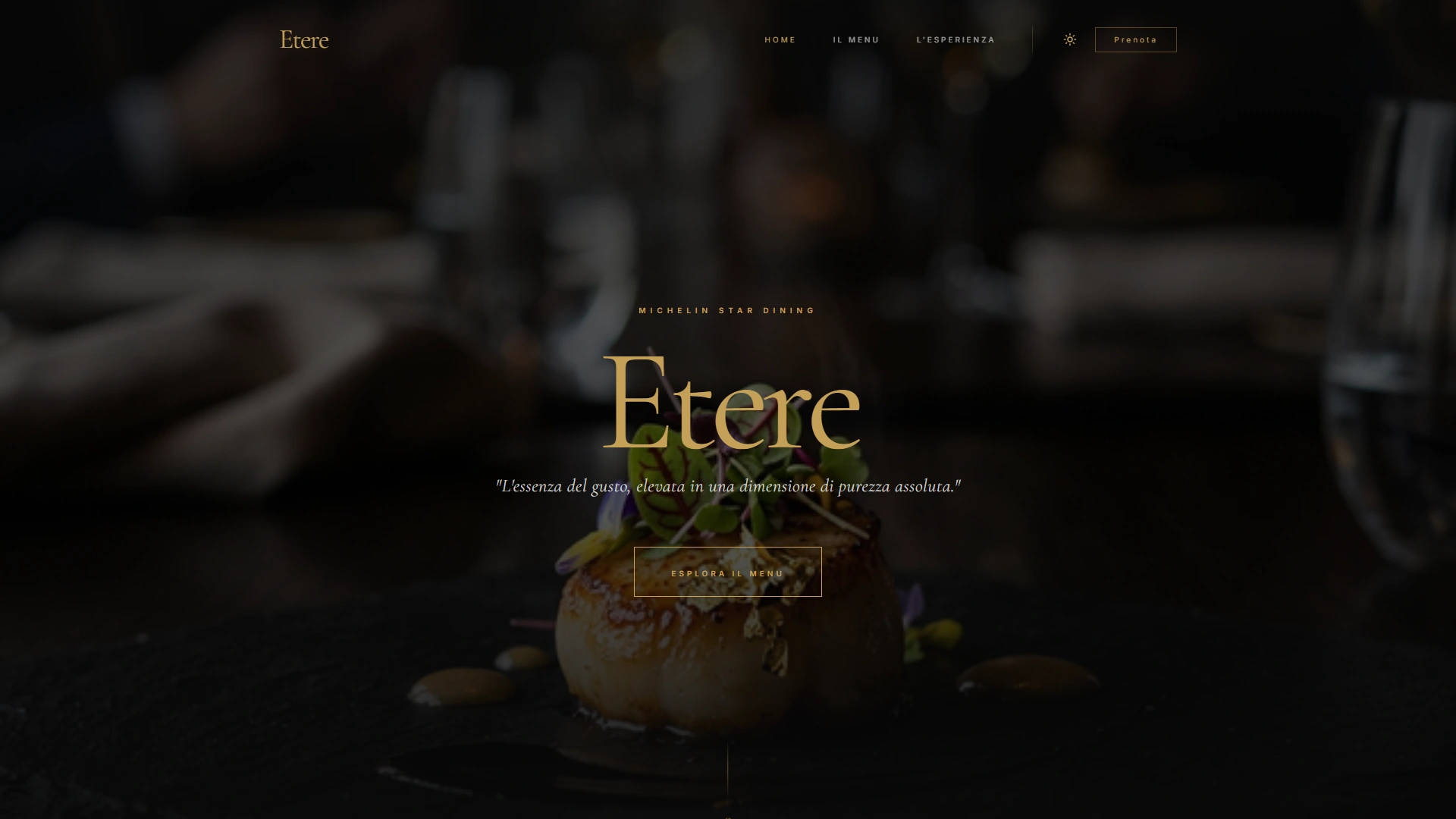 Anteprima del sito Etere